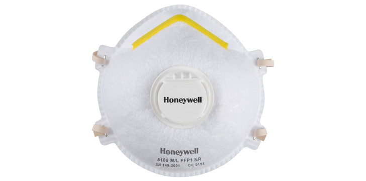 Mascarilla desechable Honeywell Confort 5 FFP1 con válvula