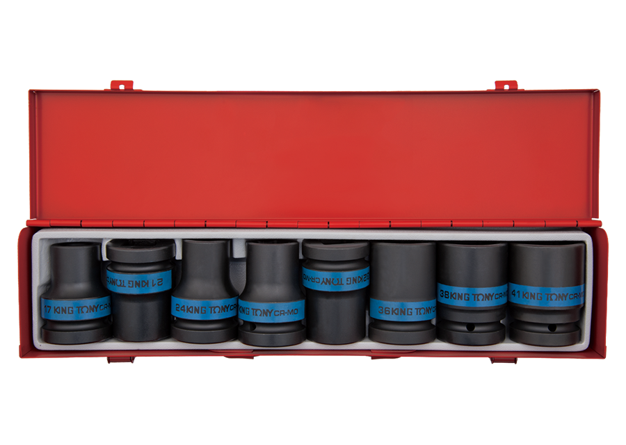 Cofre de vasos largos 1 de impacto métricos