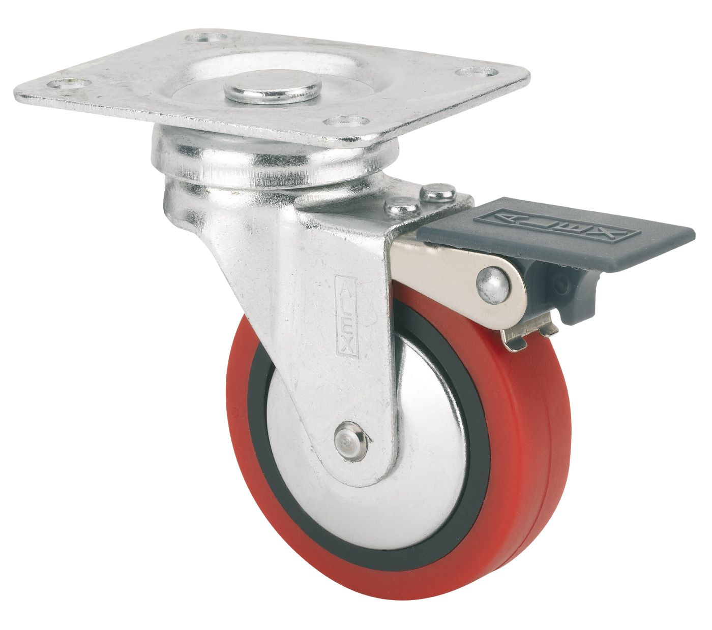 Ruedas B-PPI  Giratorio /Platina/Freno Rueda y Sop