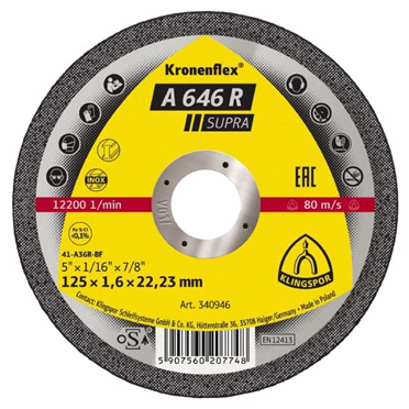 Discos de corte Kronenflex 1,6 - 1,9 mm A646R