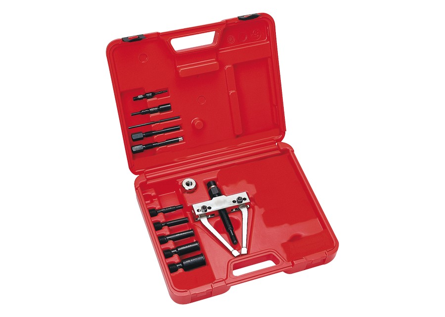 Cofre de extracción con pinzas y guillotina