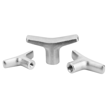 Empuñaduras en T de acero inoxidable