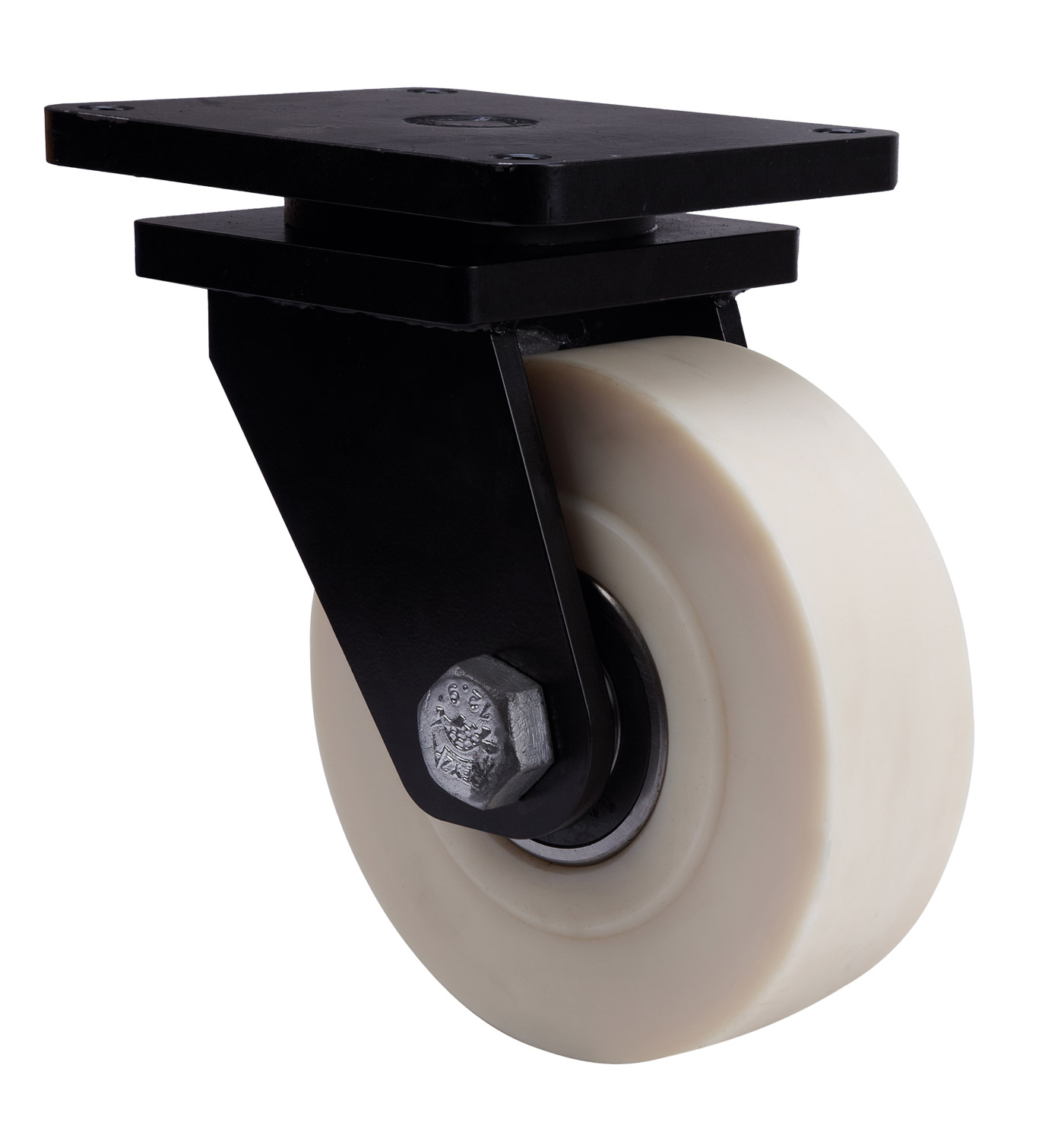 Ruedas HLR-NF  Giratorio /Platina/Sin Freno