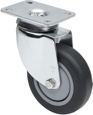 Ruedas BH-PGIB  Giratorio /Platina/Sin Freno