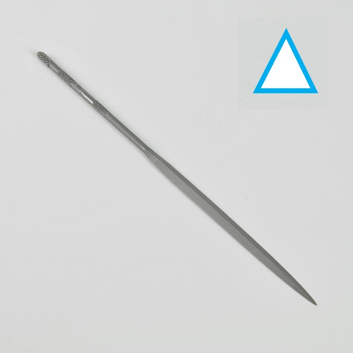 limas de aguja de acero triangular