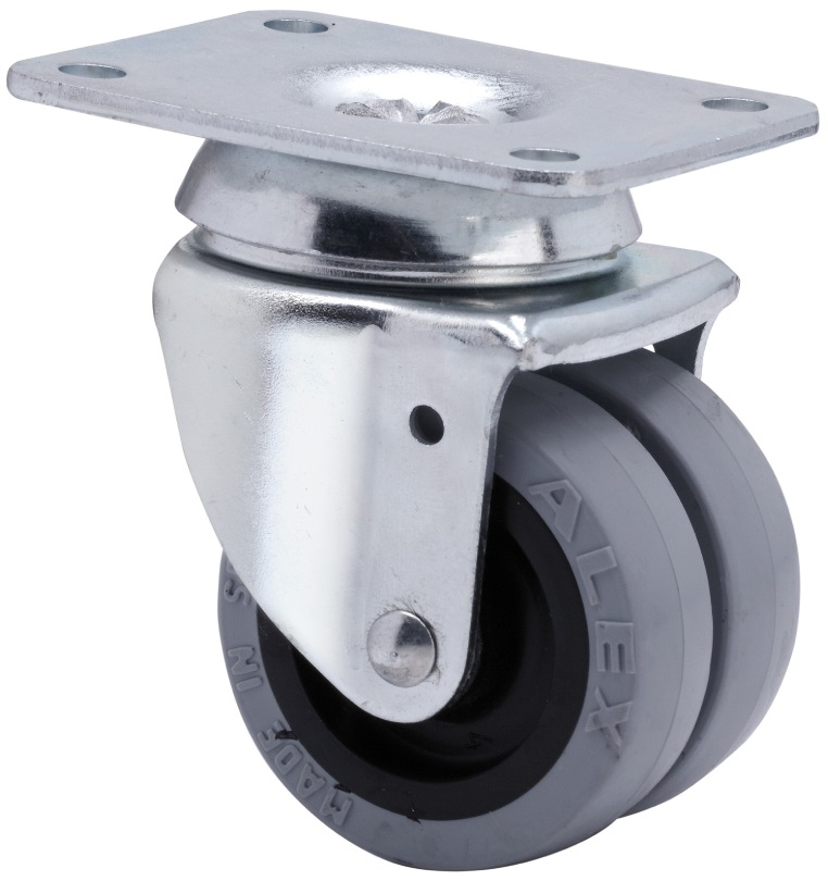 Ruedas I-PGI  Giratorio /Platina/Sin Freno