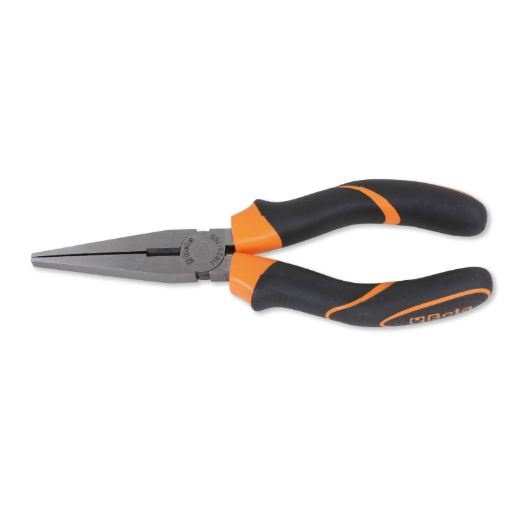 Alicates de bocas planas rectas muy largas y granu