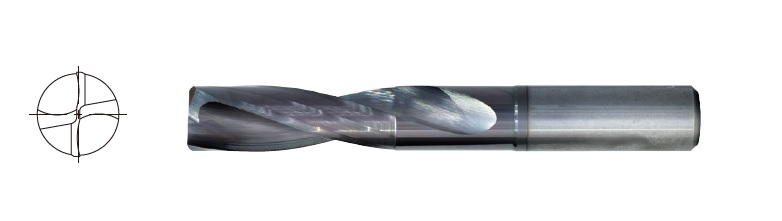 Brocas MD frondo plano 2xD