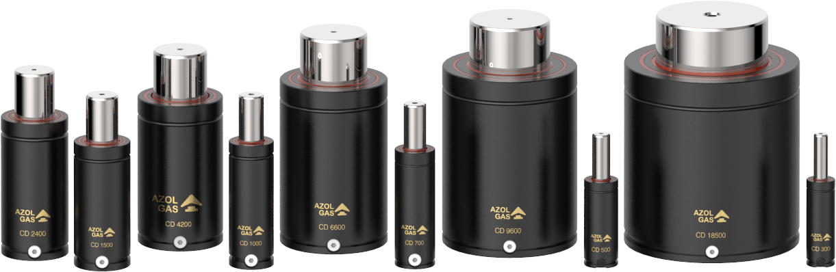 RESORTE DE GAS DE SERVICIO PESADO CD