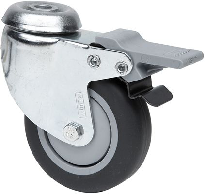 Ruedas BH-PGIB  Giratorio /Agujero pasante/Freno R