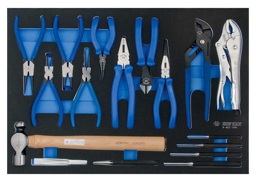 Bandeja EVAWAVE de herramientas de golpe y alicate