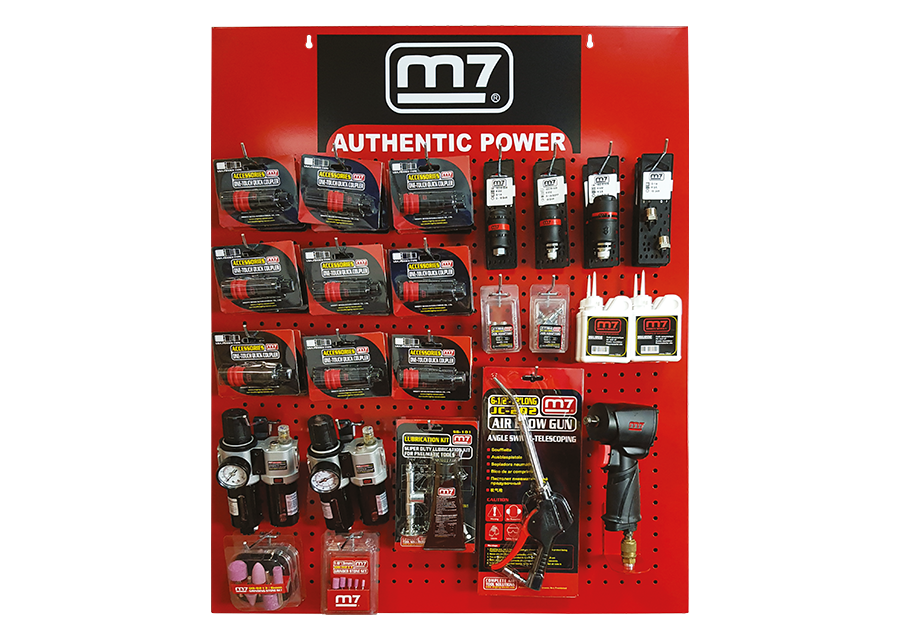 M7 - Panel perforado 57 piezas