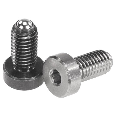 Piezas de presión con resorte y cabeza