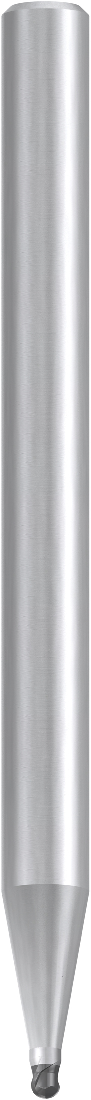 Fresa esférica micro de CBN corta 1.5:1 tipo H