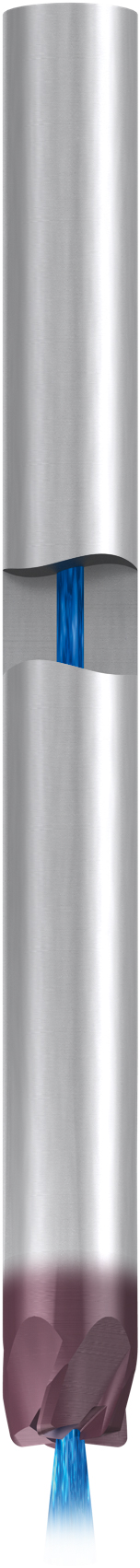 Fresa tórica MD cónica extra larga N TIALN ICA