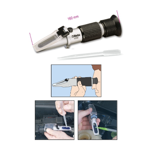 Analizador óptico para líquidos de enfriamiento, b