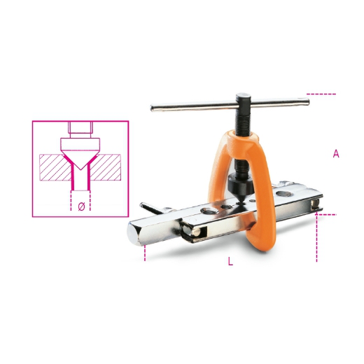 Abocinador para cobre y aleaciones ligeras