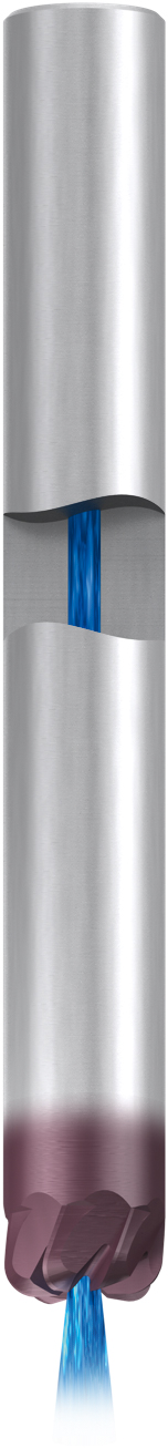 Fresa tórica de MD extra larga tipo N TIALN ICA