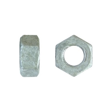 Tuerca hexagonal DIN 934 galvanizada en caliente