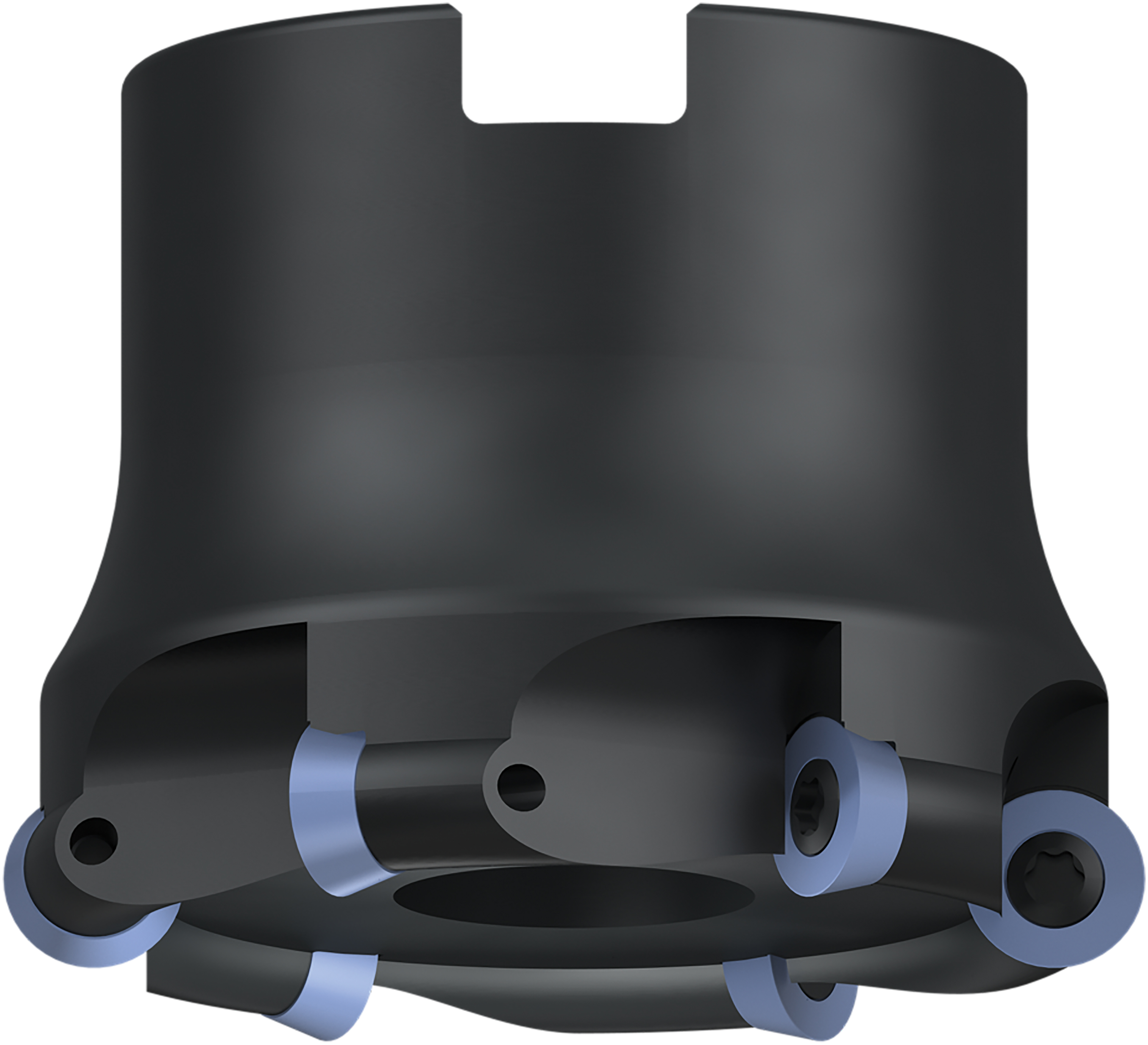 Cuerpo fresa placas corte reversibles redondas ICR