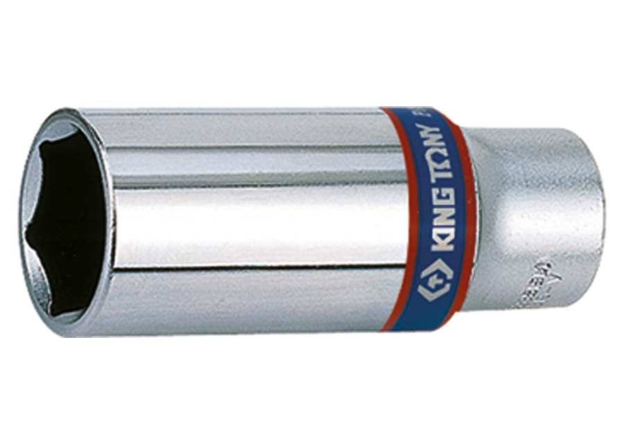 Vaso largo hexagonal en métrico 3/8"