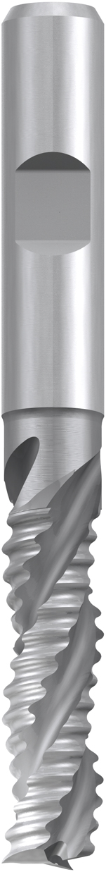 Fresa frontal de HSSE media larga tipo WR