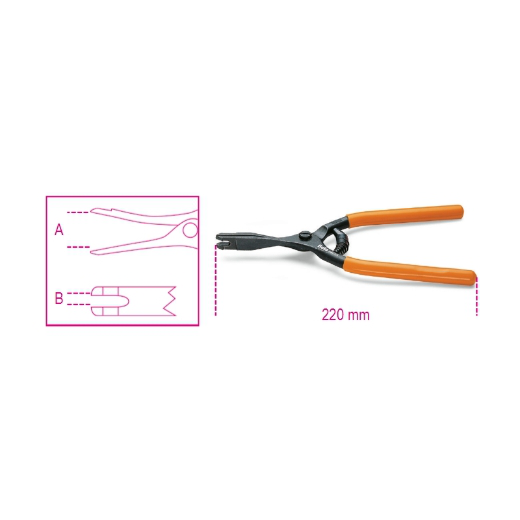 Tenaza para cable del freno de mano