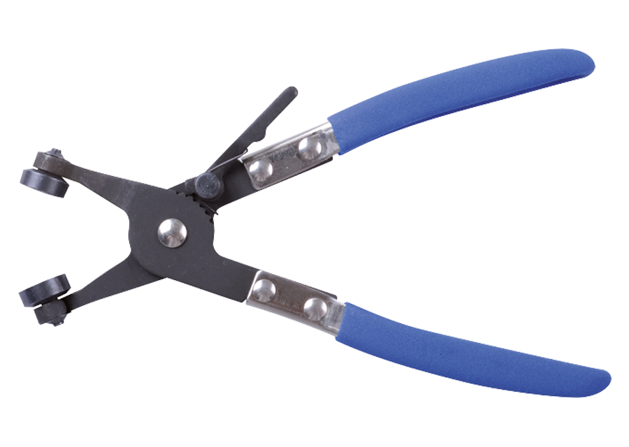 Alicate plano para abrazaderas autoajustables