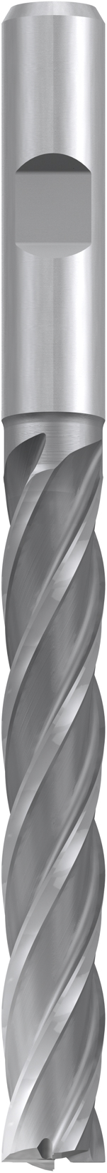 Fresa frontal de HSSE TOP-Cut extra larga tipo N