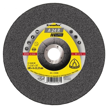 Discos de desbaste A24R SUPRA para Acero