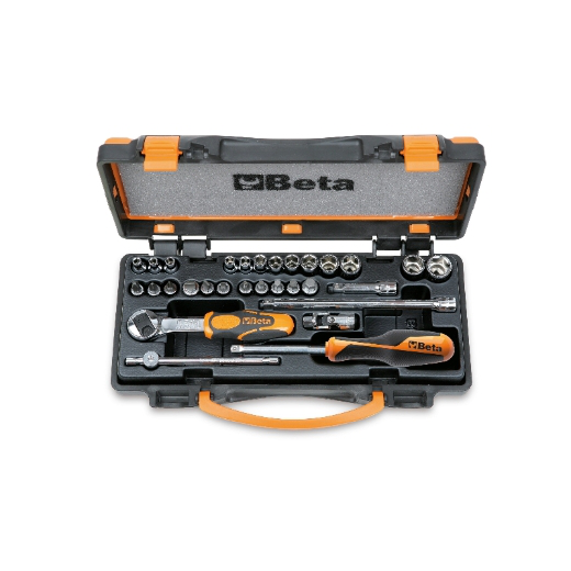 Surtido de 11 llaves de vaso hexagonales, 13 vasos