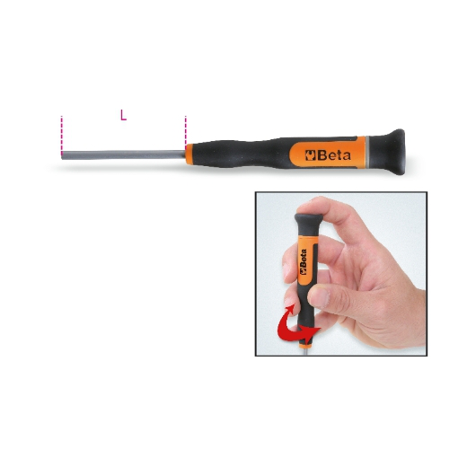 Microdestornilladores llave de vaso hexagonal