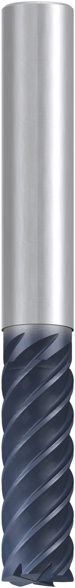 Fresa frontal MD Hard-Cut extra larga tipo H TIALN