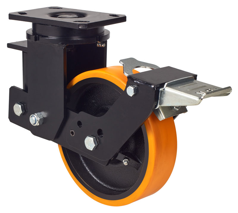 Ruedas HLSB-HU  Giratorio /Platina/Freno Rueda