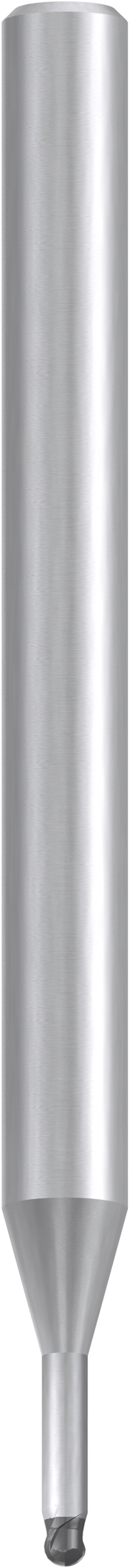 Fresa esférica micro de CBN corta 4.5:1 tipo H