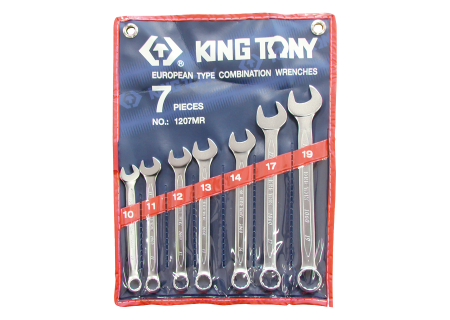 Estuche de llaves combinadas métricas