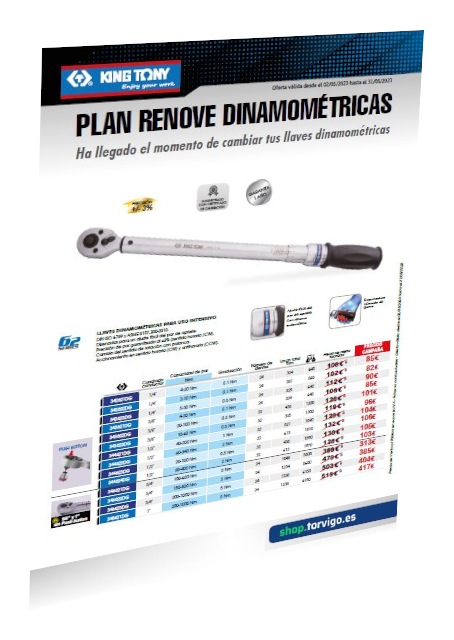 Plan Renove Dinamom&eacute;tricas