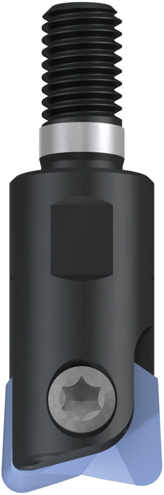 Cuerpo de fresa para plaquitas de corte tóricas