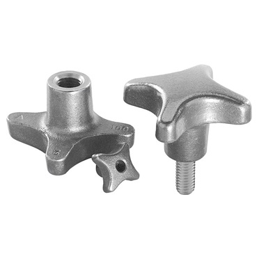 Empuñaduras en cruz DIN 6335 de fundición gris