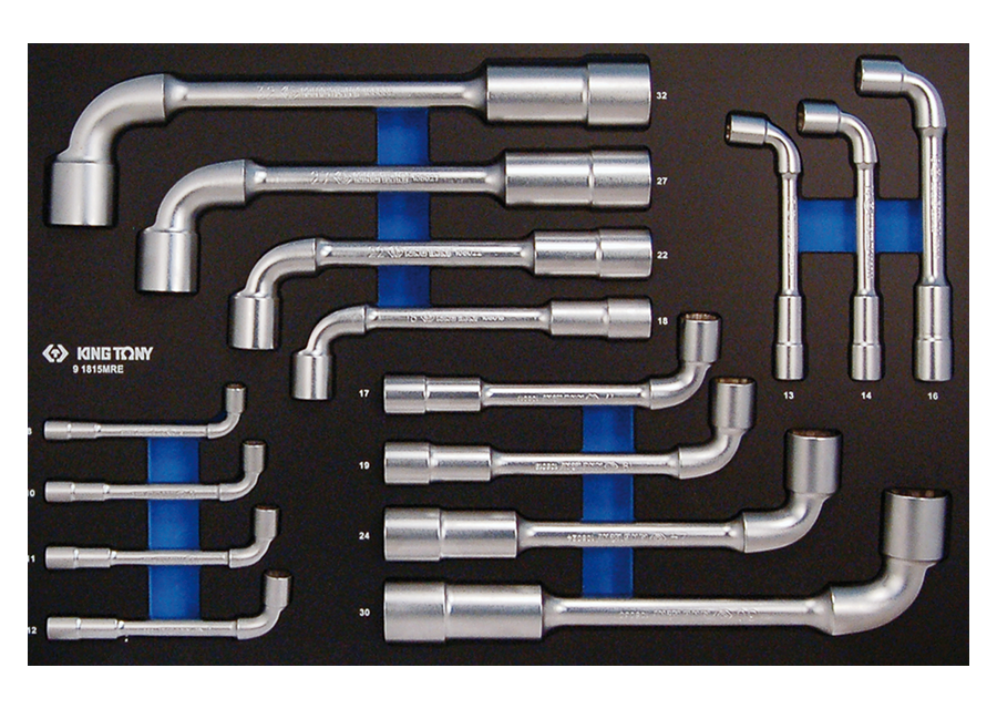 Bandeja EVAWAVE de llaves de pipa 6xbi-hexagonal-