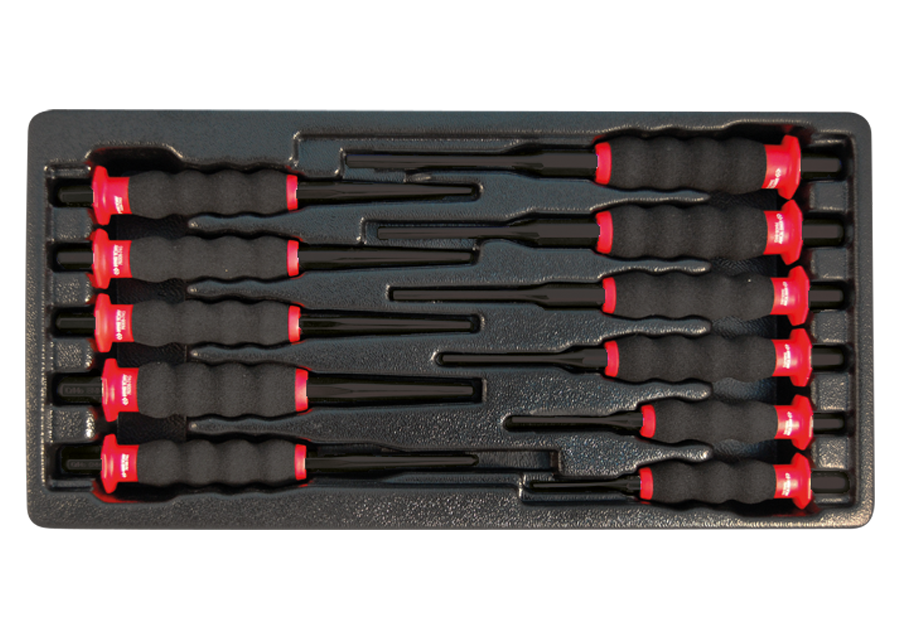 Termoformado de botadores, punzones enfundados