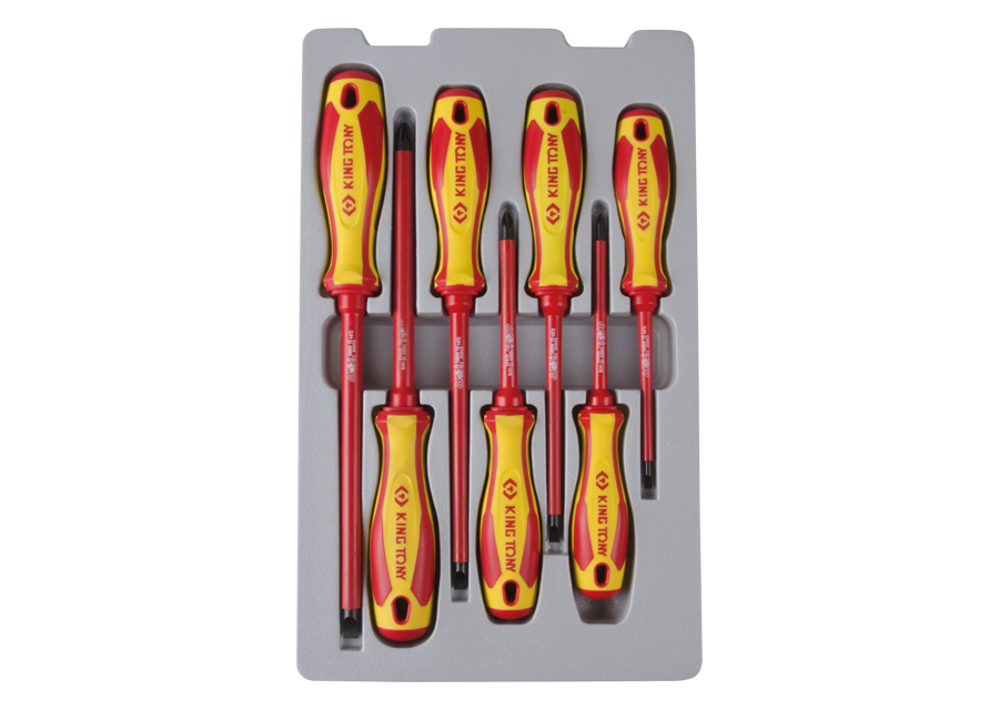 Juego de destornilladores Aislado 1000V ranurado