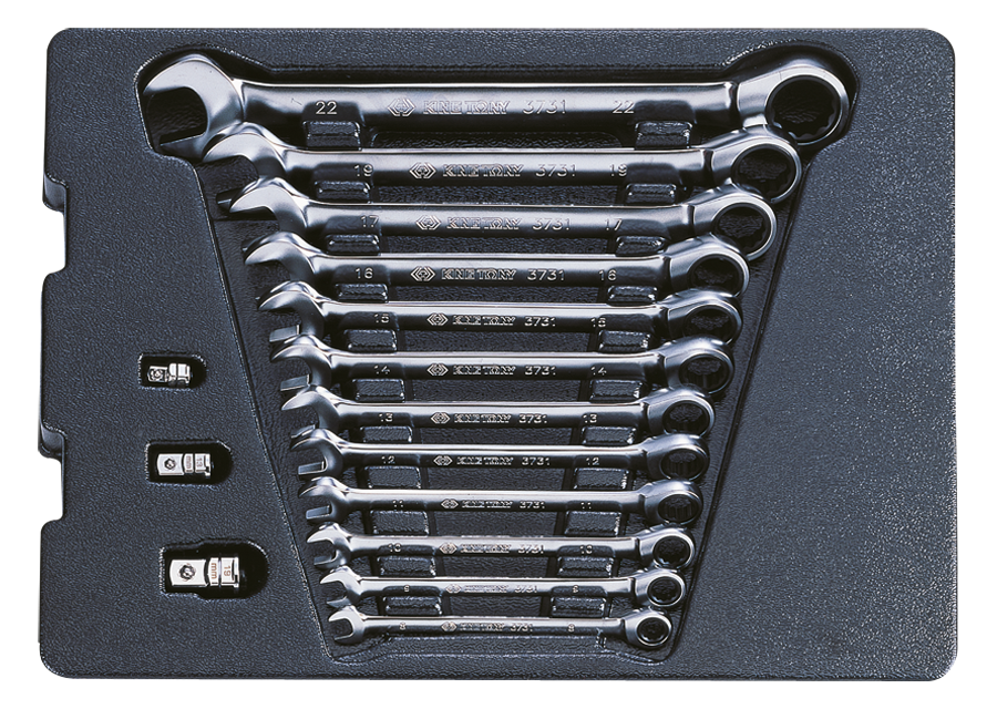 Termoformado de llaves combinadas con carraca no r