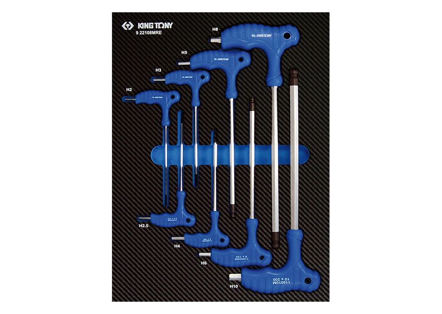 Bandeja EVAWAVE de llaves macho hexagonales con ma