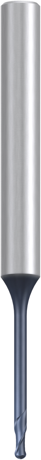 Fresa esférica de MD Hard-Cut larga tipo H TIALN