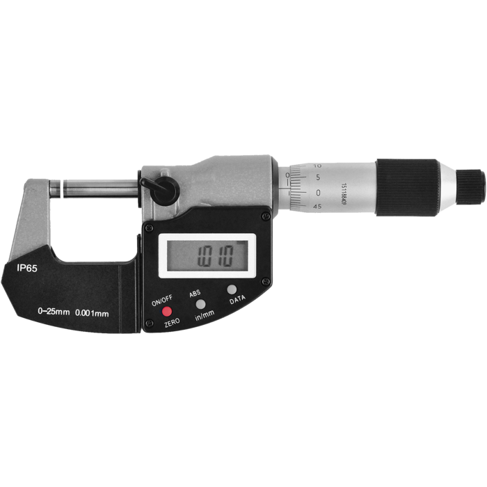 Micrómetro ext. digital (0,001 mm) IP65