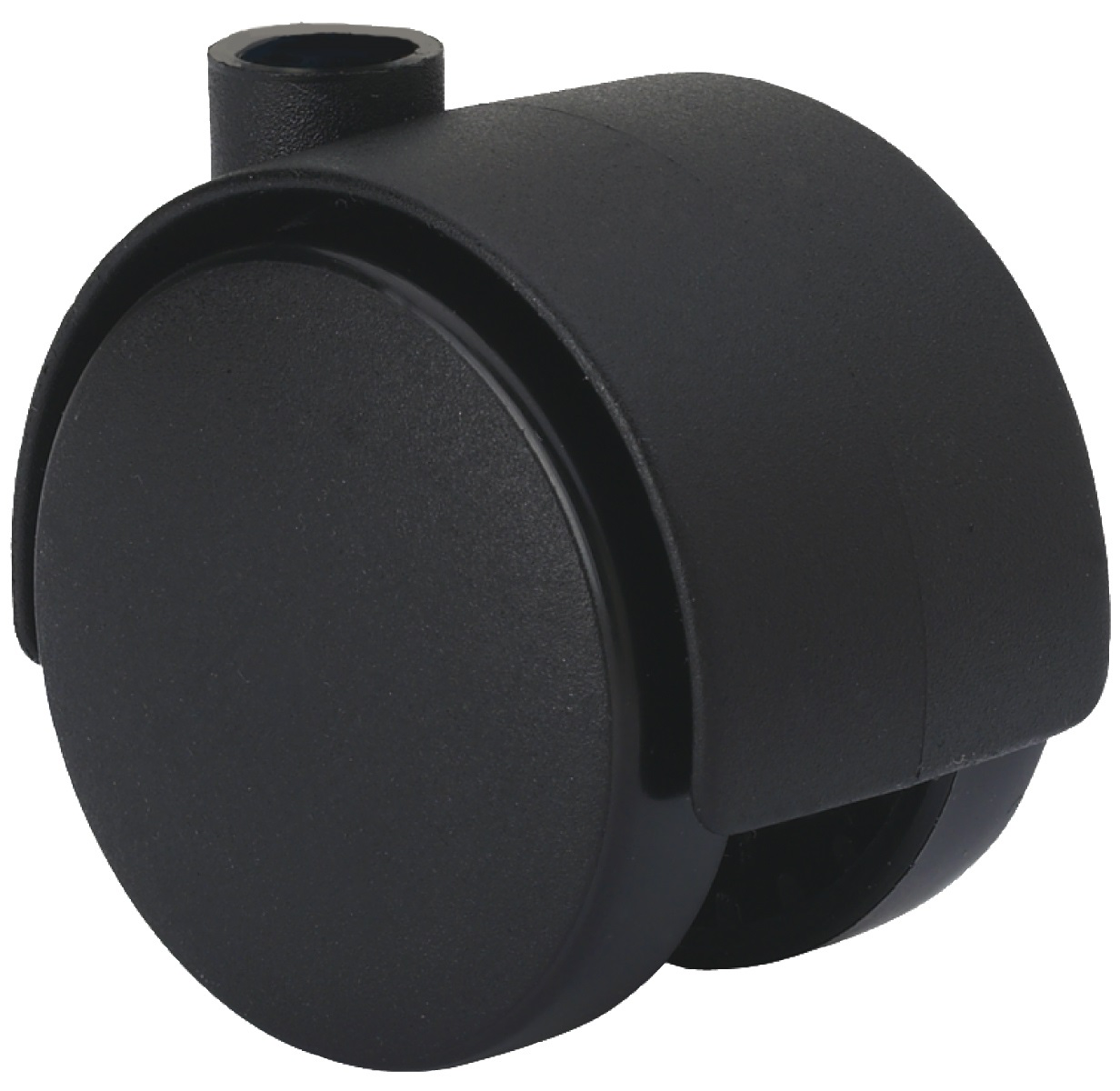 Ruedas DK-DK Negro  Agujero pasante /Sin Freno