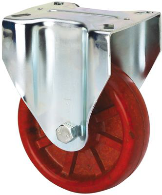 Ruedas ZVI INOX-TD  Fijo /Platina/Sin Freno