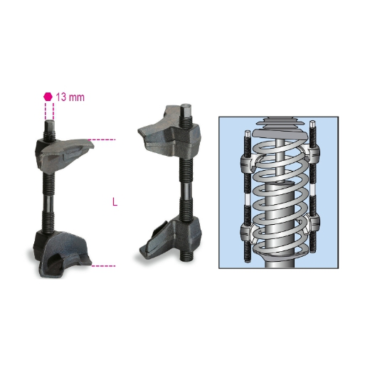 Extractores de muelles amortiguadores