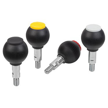 Bolas de empuñadura giratorias